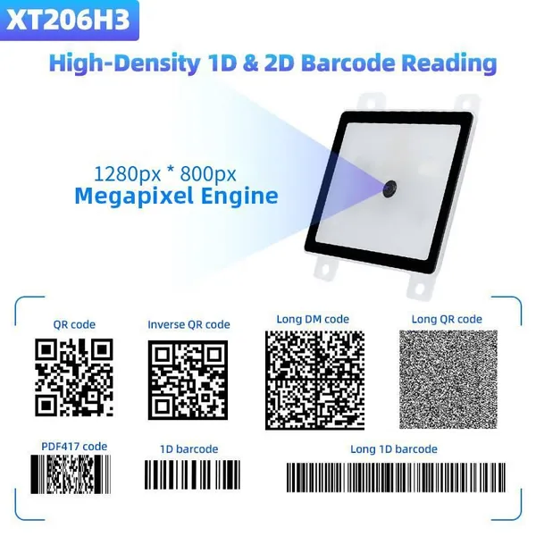 Xingtong Xt206h Embedded qr Code Scanning Module for Turnstiles, Automatic Barcode Scanner, Manufacturer of High-density Barcode Scanners photo-2