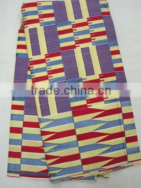 W32100% Cotton 6 YARD Guaranteed Real Dutch Wax Hollandais Wax Fabric