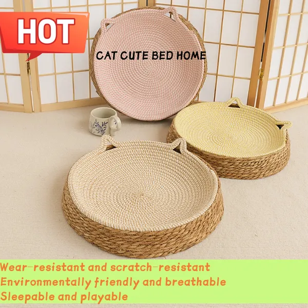 Portable Travel Cat Bed With Foldable Design and Carry Handle