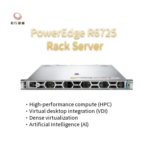 High-Tech PowerEdge R6725 1U Rack Server With AMD EPYC 9005 Series Processor photo-2