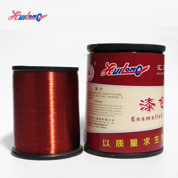 High-Voltage Power Transformers Winding IEC60317 Durable Insulation Enameled Aluminum Round and Flat Wire