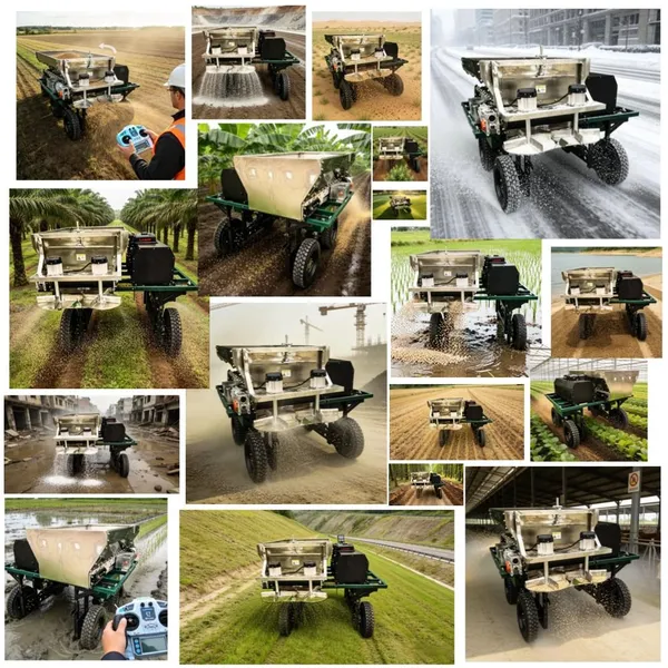 Vigorun Tractor Fertilizer Spreader Extra-long Battery Life Epandeur Dengrais For Cotton Fields photo-4