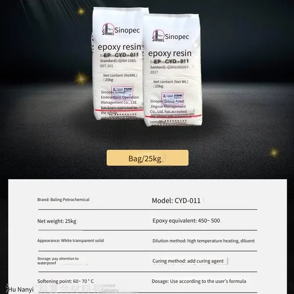 Baling Petrochemical 014u Solid Epoxy Resin With High Epoxy Equivalent photo-3
