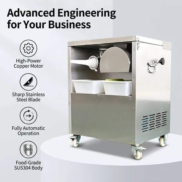 QJR-400 Industrial Electric Meat Grinder Machine Professional Meat Slicer Mincer Shredder for Large Scale Food Factory photo-2