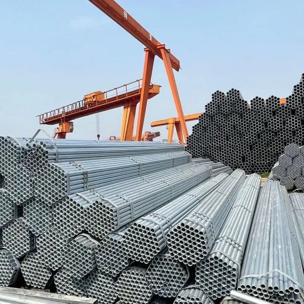 Pre Galvanized Round Steel Pipe GI Tube ERW Welded Q195 Q235 For Fence & Conduit photo-4