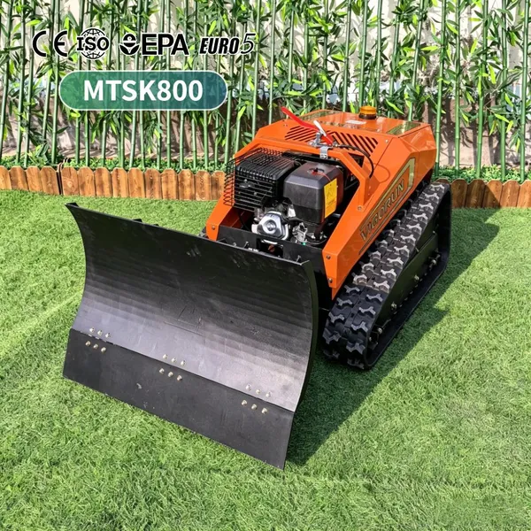 Remote Brush Cutter Machine 56V 4000W Generator Robot Lawn Mower 3000m2 Chinese Mulcher For Agricultural Use photo-5