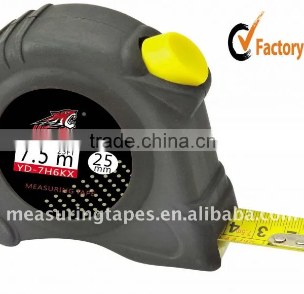 Fresh Abs Case Spray Coating Matt Finish Auto-stop Measuring Tape photo-3