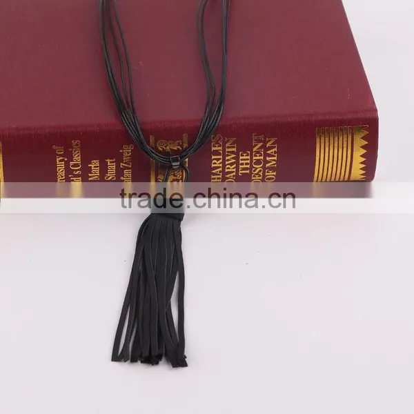 2015 New Products Europe and the United States Exaggerate Cortex Tassel Necklaces