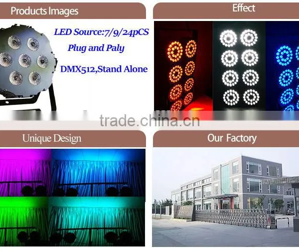 2016 China High Quality Professional 7*10W RGBW 4in1 Led Par Light/ Led Stage Lighting photo-2