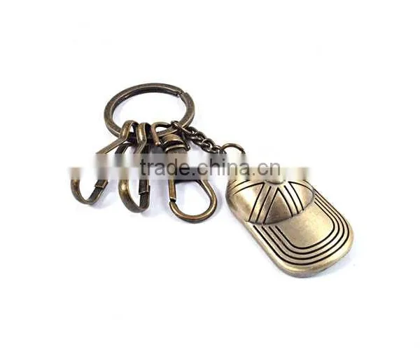 Alloy Keychain for Boyfriend Girlfriend Gift Hat Fashion Keychain photo-2