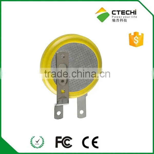 Famous Brand CR2032 Button Battery With Solder Tabs Tags Pins for Active RFID Tag photo-4