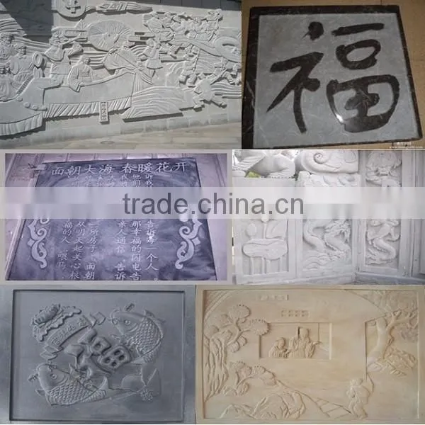 China Jinan 3D Granite , Marble , Gravestone , Metal CNC Cutting Engraver Machine Price photo-3