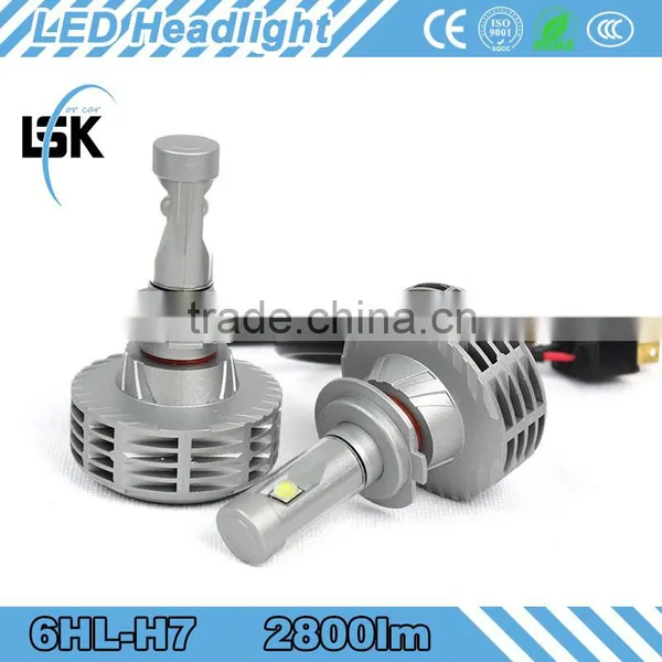 2015 Super Hottest Sale g6 Led Headlight 25w IP65 no Fan Car Led Headlight With Two Years Warranty photo-3