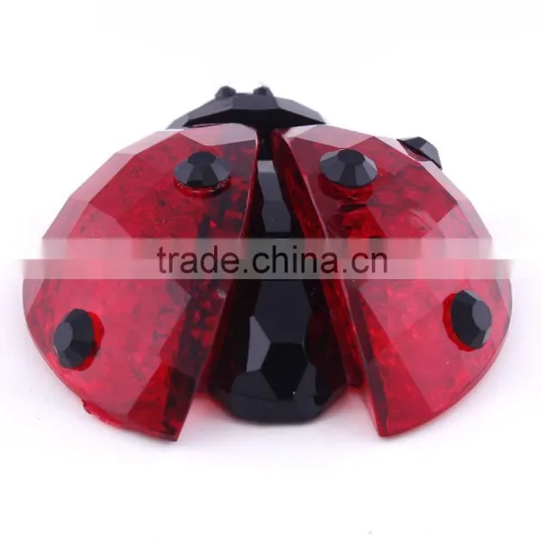 Small Size Ladybug With Half Opened Wings Ornament 01501011 New Style Indoor Decoration photo-2