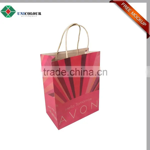 Custom Beautiful Paper Bag for Food With Your Own Logo photo-3