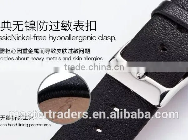 Original Joyroom Genuine Leather Classic Button Strap Watch Band Wrist Strap For 38MM Apple Watch MT-3625 photo-5