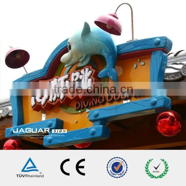 Shop Decoration Vaccum Forming Led Luminous Alphabetical Letter Sign photo-4