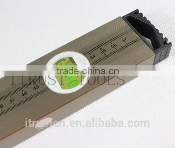 Gauging Tools Aluminium Spirit Level With Ruler and Good Bubble MT2050 photo-5