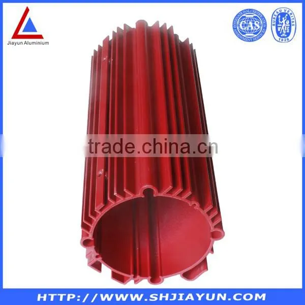 Extruded Round Aluminium Heat Sink / Aluminium Led Heat Sink From Shanghai Jiayun