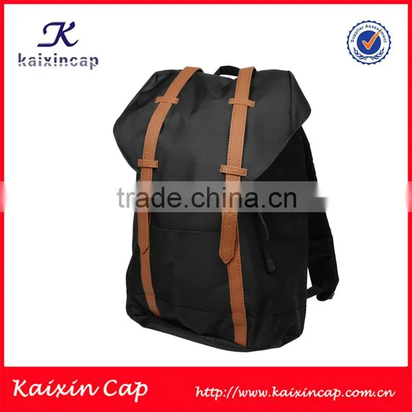 High Quality Custom 2015 Drawstring Canvas Men Backpack photo-2