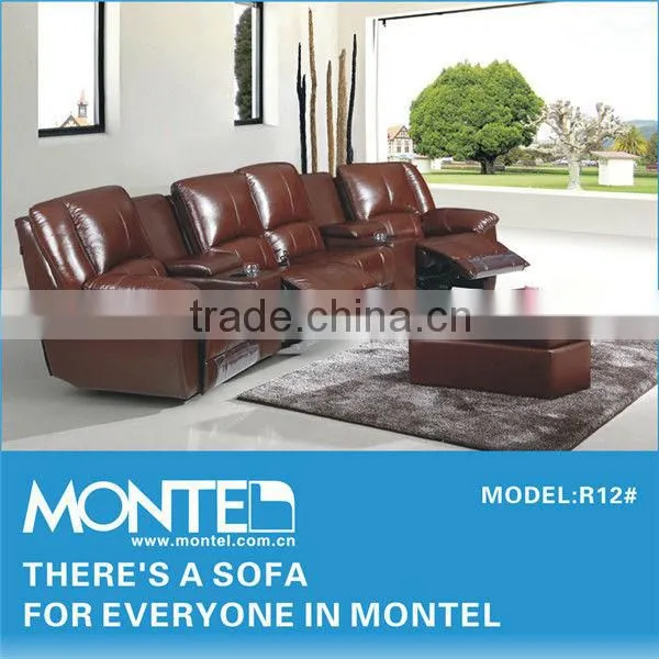 Home Theater Recliner Sofa Furniture photo-3