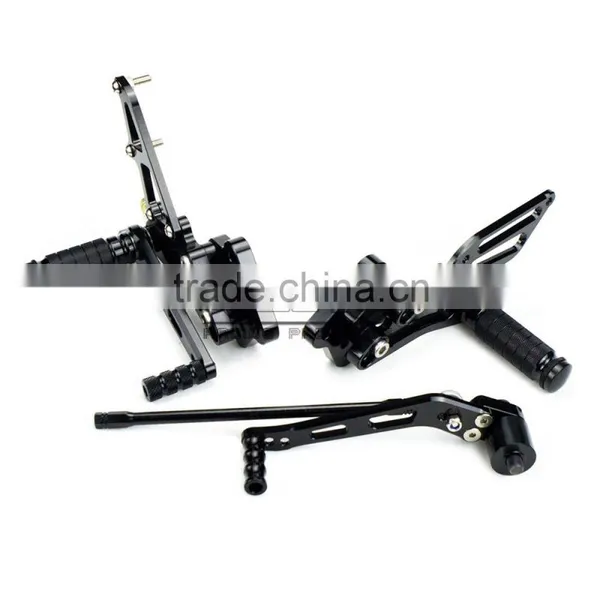 ARS-K6 Wholesale Billet Aluminum Adjustable Footrest Peg Motorcycle for Suzuki GSXR 600/750 06-09 photo-2