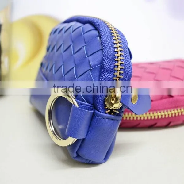 2015 Fashion PU Leather Designer Coin Wallet,coin Bag With Zipper photo-3