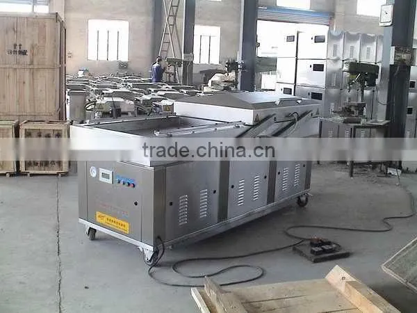 Quickly-frozen Foods Double Chamber Automatic Pendulum Cover Vacuum Packing Machine Hand Held Vacuum Packing With CE Certificate photo-3