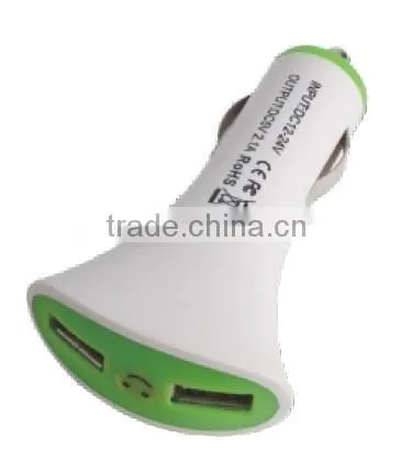 Universal 2.1A Twin USB Car Charger for Phones and Tablets Consumer Electronics