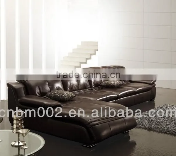 2014 New Modernmade in China Leather Sofa Imported Leather and China Leather
