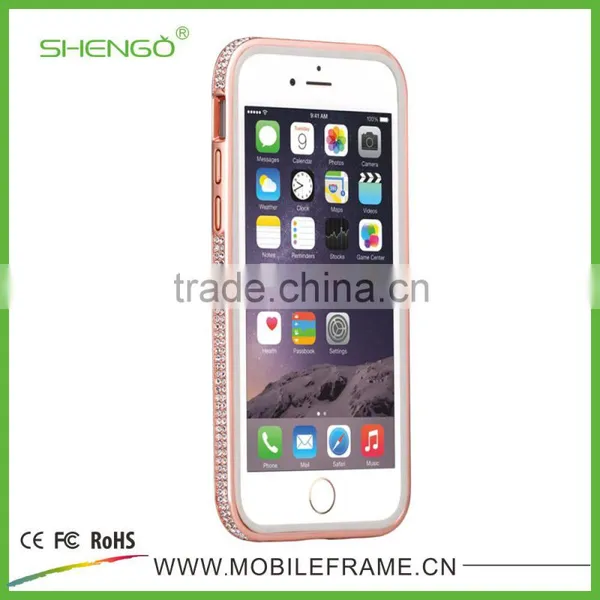 Luxury Metal With TPU Bumper for IPhone 6 With Retail Packaging photo-2