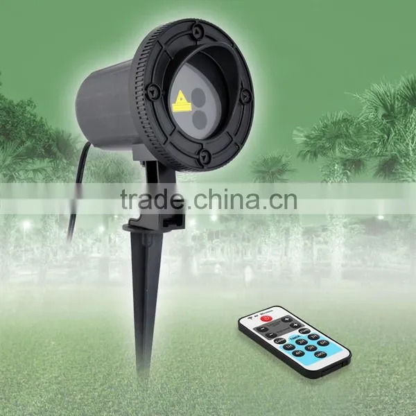 NEW Outdoor Laser Light 12 Patterns RG Lighting Projector Show Outside Garden Light Home Xmas Palm Tree photo-3