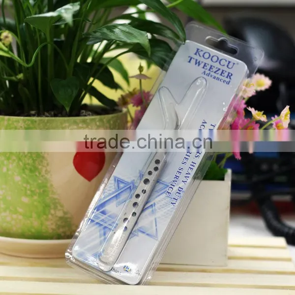 Koocu Stainless Steel Curved Tweezer photo-3