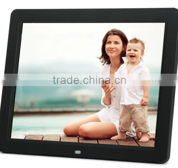 OEM 12 Inch Digital Photo Frame Time Wall Clock Wholesale photo-2