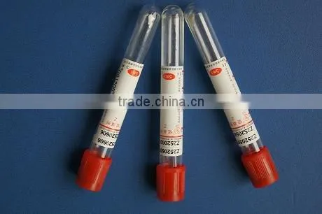 Medical Vacuum Blood Collection Serum Tube 6ml