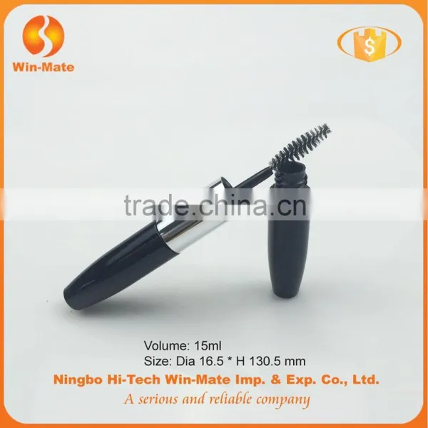 Wholesale Black 130.5*16.5mm ABS Free Sample Double Head Brush Tube photo-3