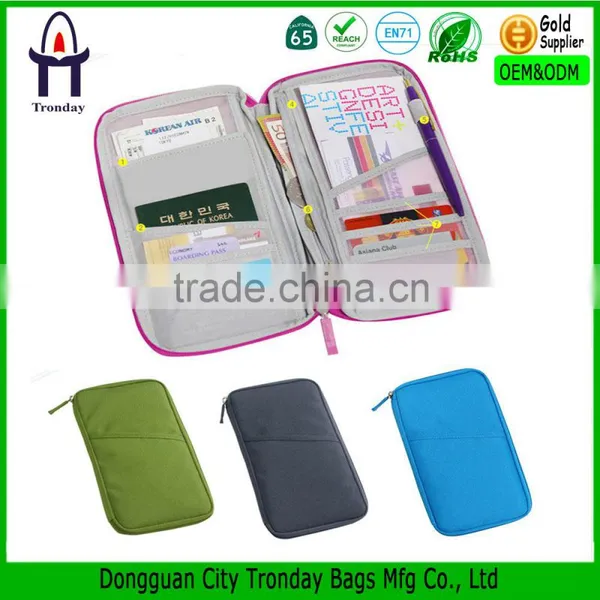 Multifunction Passport Package, Ticket, Card Bag Travel Collecting Bag Storage Bag
