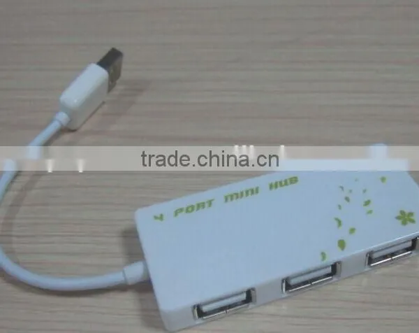 Computer Flat Slim 4 Port Usb 2.0 Hub as Promotional Gift photo-4