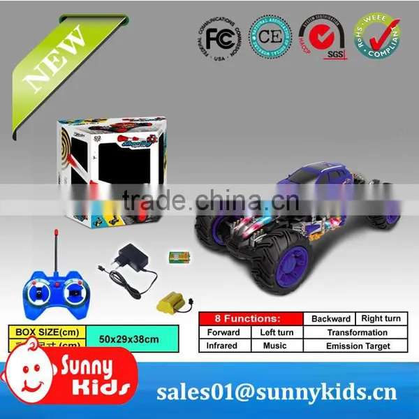 rc Monster Truck rc Car With Light Music rc Toy photo-2