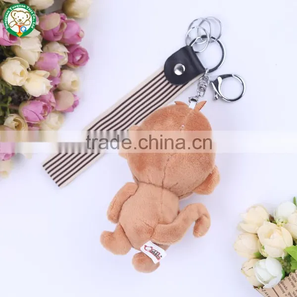 Creative Cute Plush Monkey Keychains Foy Kids photo-6