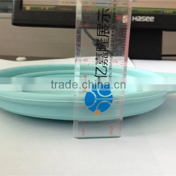Silicone Dog Bowl, Collapsible Bowl for Camping photo-5