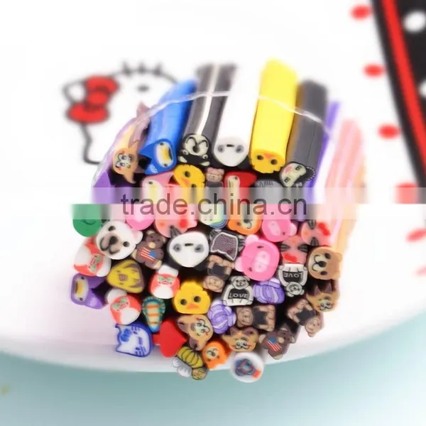 Fruit Nail Art Fimo 12 Style 3D Design Decoration Tips UV Acrylic Clay Manicure Rhinestones Animal Fruit Fimo ZX:RT680 photo-2