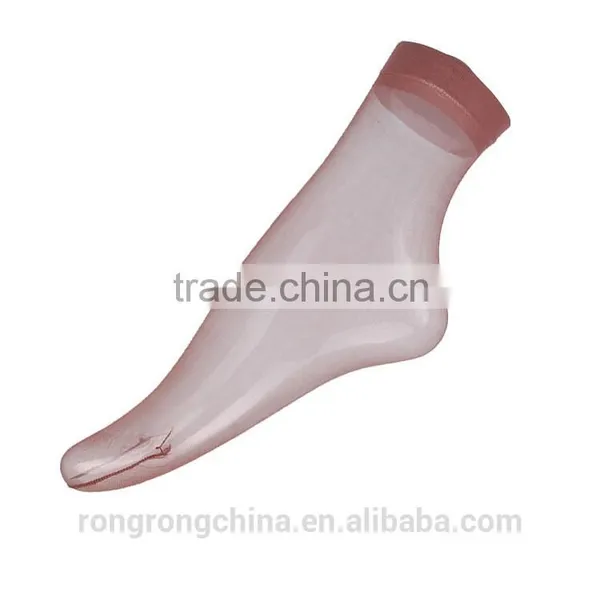 2015 New Design Transparent Socks for Women Custom Socks Manufacturer 4266 photo-3