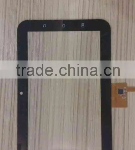 Custom Smaller Demension 5",7",8.4,9" Capacitive Touch Panel With Printing White Logo and Some LED Apertures photo-2