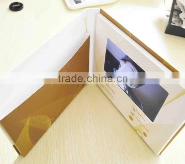 Different Paper Size Promotional Gift Audio Video Greeting Card photo-2