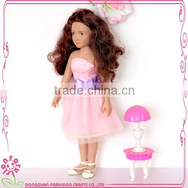 Kawaii Vinyl Doll Outfits Doll Oem 15 Inch Sexy Doll Evening Dress photo-4
