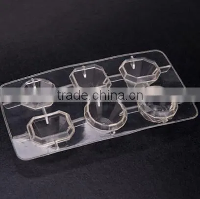 Kids DIY Crystal Diamonds Shape Ice Cream Mould Summer Silicone Ice Cream Trays Ice Cream Tools photo-2