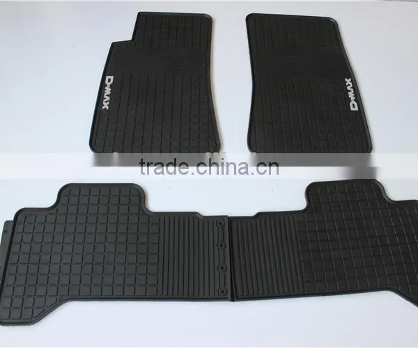 CAR MAT Floor Mats for Isuzu D-MAX New Type Complete Set (Black) Cargo Mat photo-4