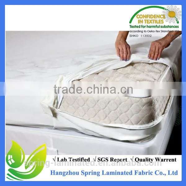 China Wholesale 10 Year Warrenty Waterproof Bed Bug Mattress Encasement