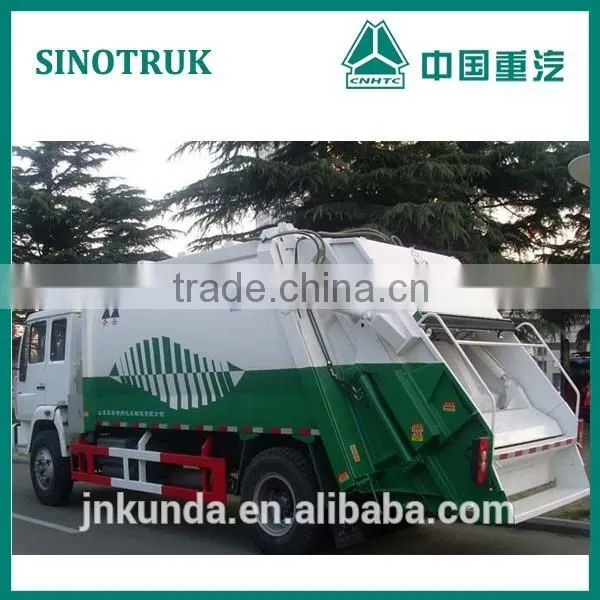 16m3 SINOTRUK 4X2 HOWO New Garbage Truck Ethiopia Truck photo-3